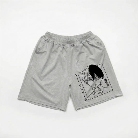 Shorts Casual My Hero Academia "Plus Ultra" – Edição Streetwear