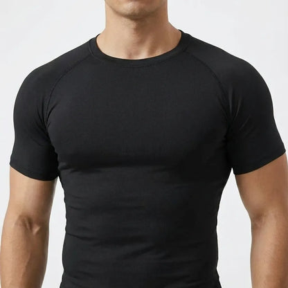 Rash Guard de Compressão "Stealth Mode" – Edição Blackout Minimalista