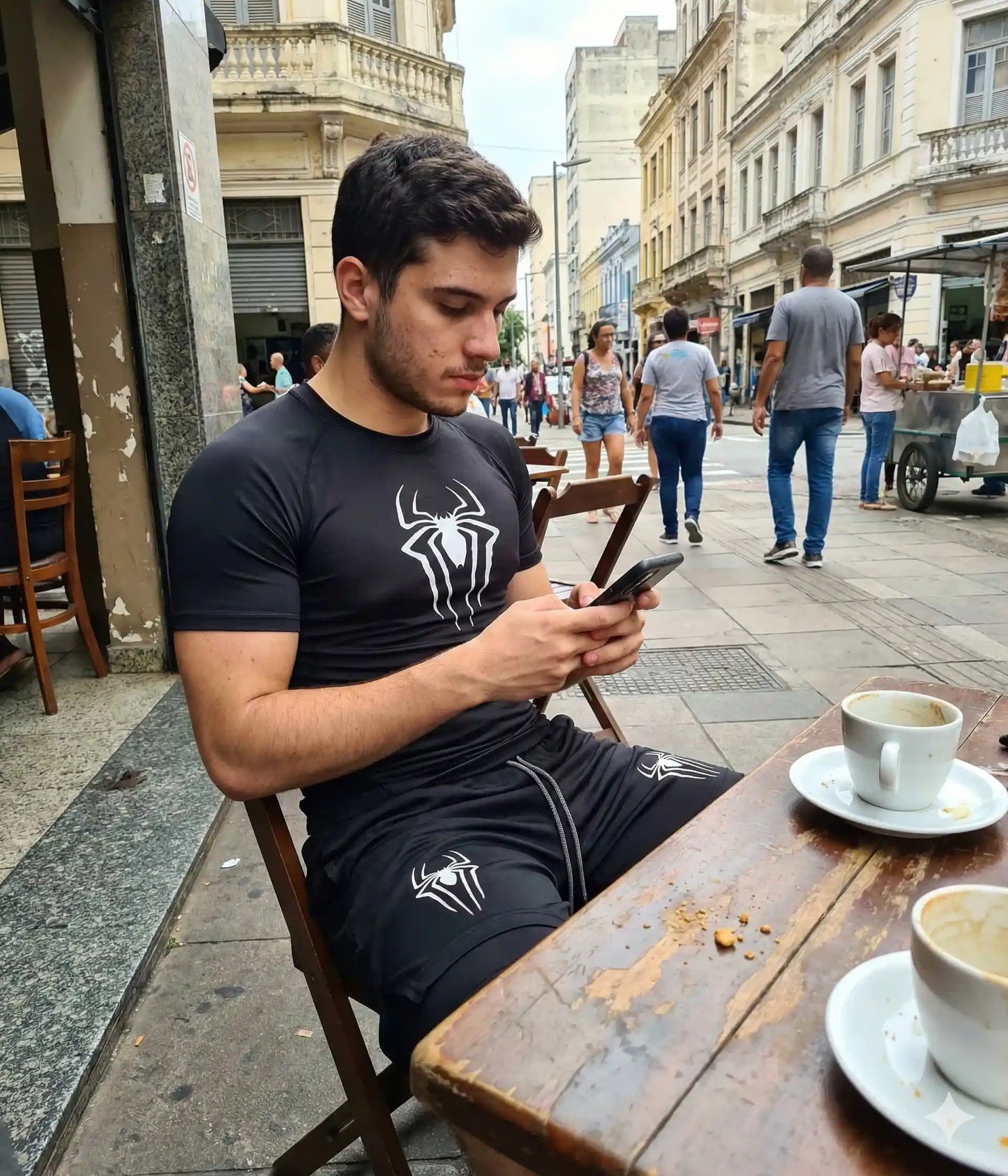 Conjunto de Compressão Spider