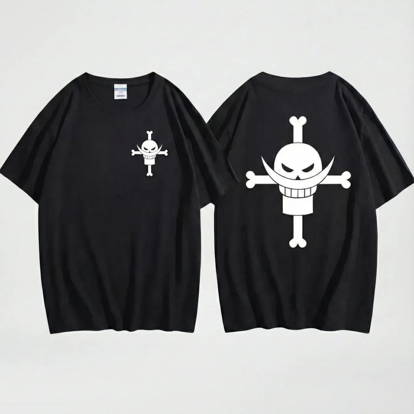 Camiseta One Piece "Legacy of Fire" – Ace & Barba Branca