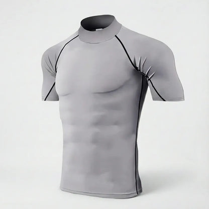 Rash Guard de Compressão "Stealth Mode" – Edição Blackout Minimalista