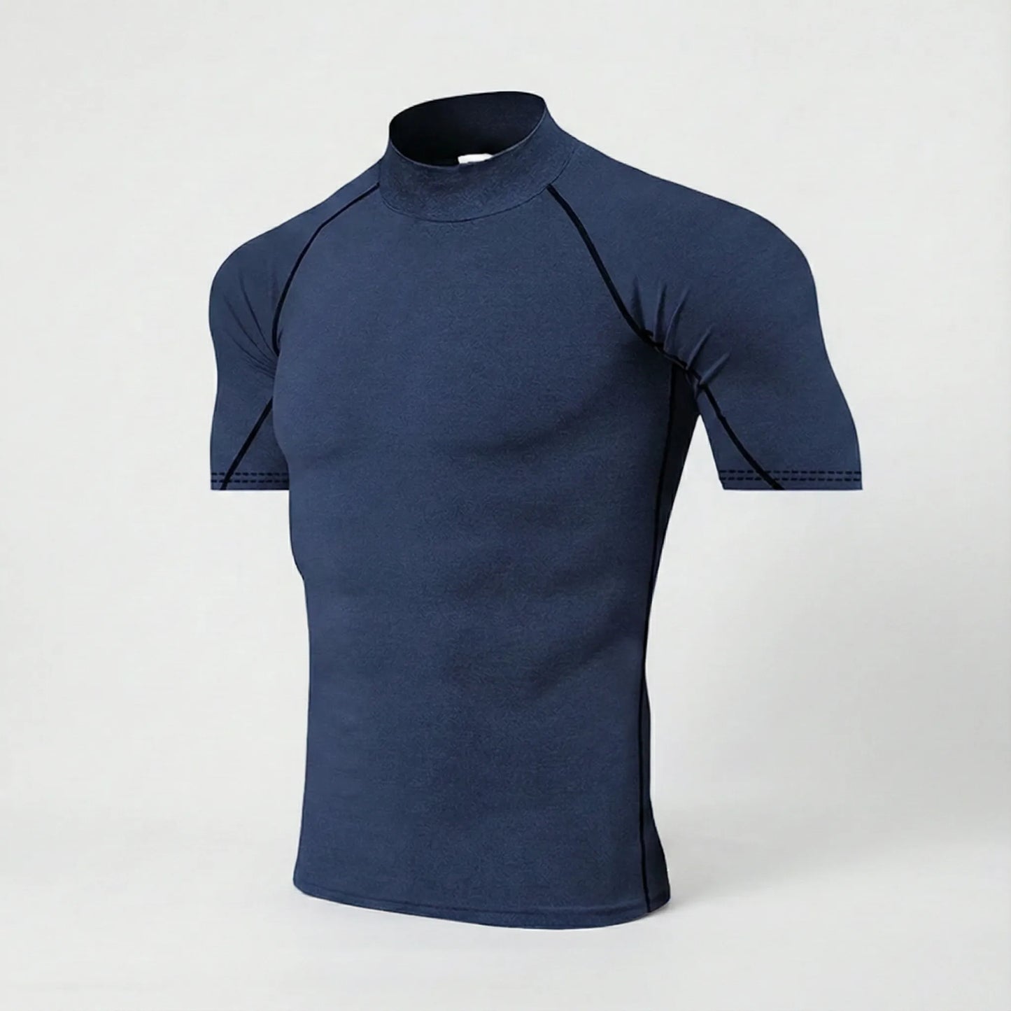 Rash Guard de Compressão "Stealth Mode" – Edição Blackout Minimalista