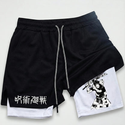 Short Compressão "Sorcerer Killer" – Edição Toji Fushiguro