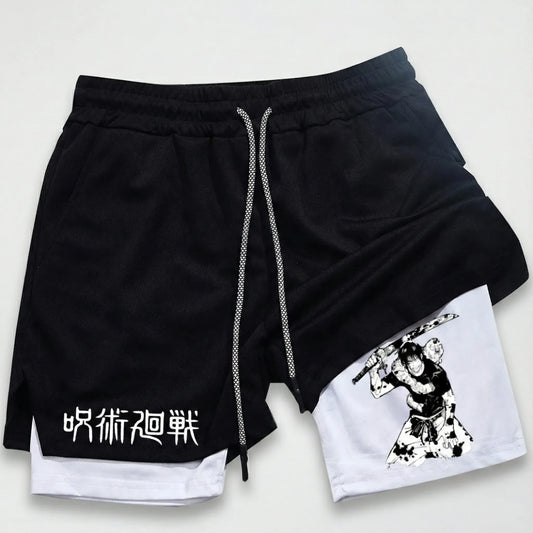 Short Compressão "Sorcerer Killer" – Edição Toji Fushiguro