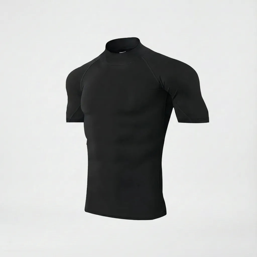 Rash Guard de Compressão "Stealth Mode" – Edição Blackout Minimalista