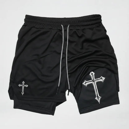 Short Compressão "Iron Faith" – Edição The Cross