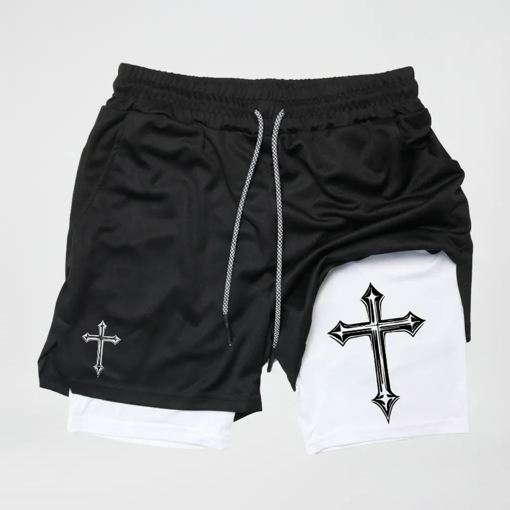 Short Compressão "Iron Faith" – Edição The Cross